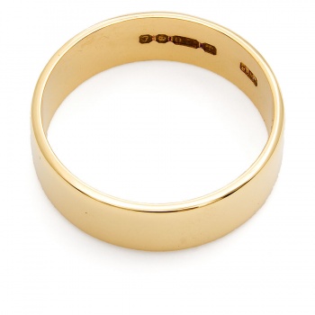 18ct gold Wedding Ring size N